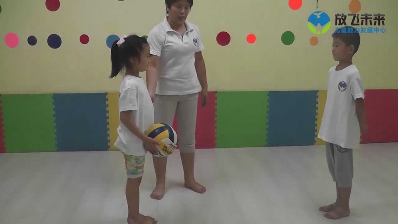 平地接抛球