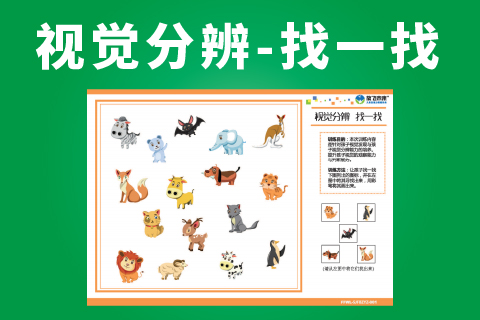 视觉分辨-找一找 |注意力不集中提高专注力幼儿园