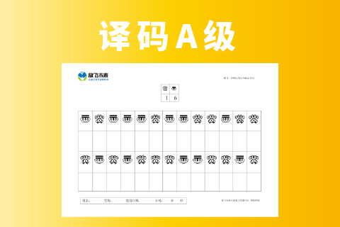 译码A级 |改善注意力提高改善专注力不集中