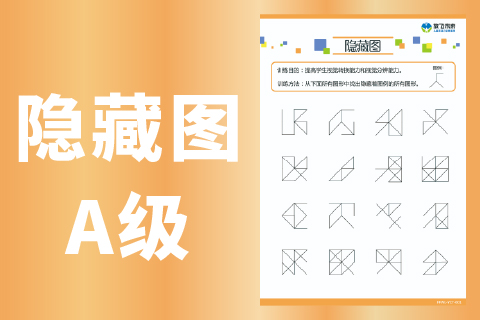 隐藏图A级 注意力细节辩识反复确认训练