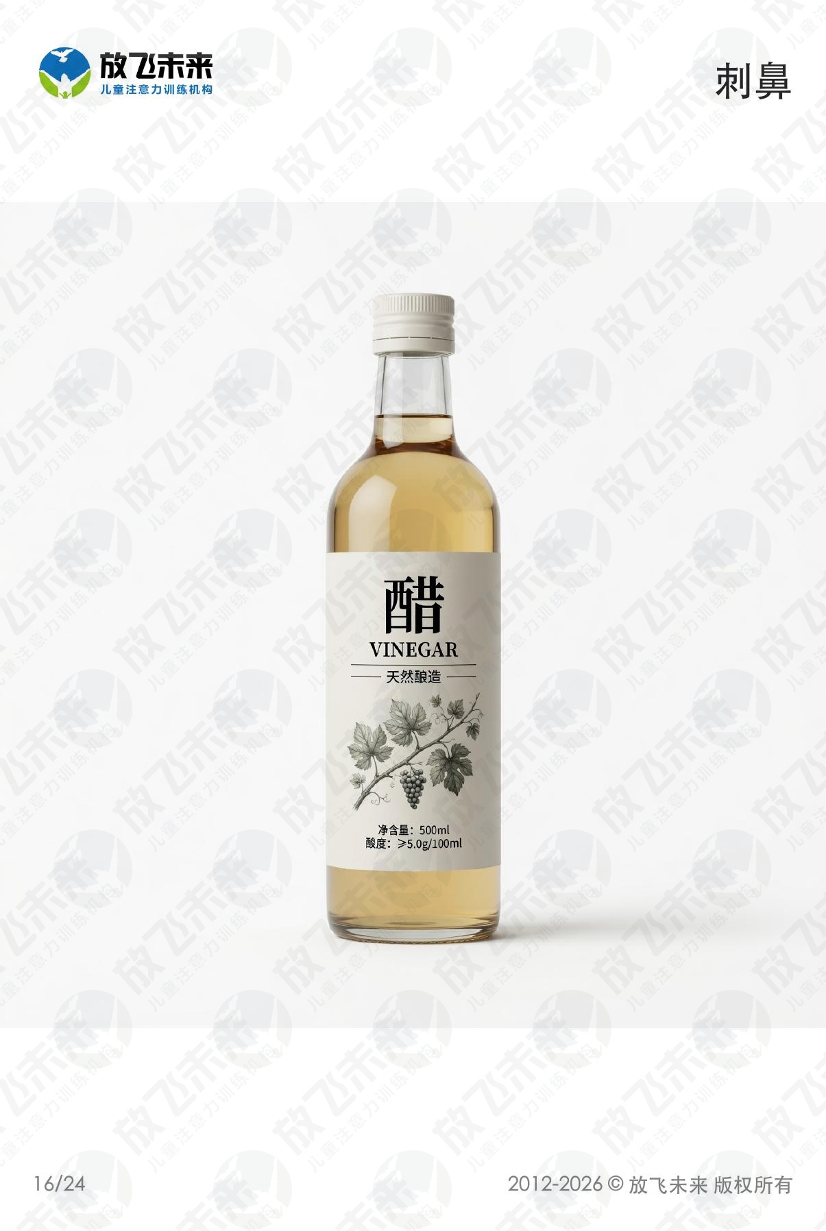 味觉和嗅觉卡 · 儿童认知系列图卡