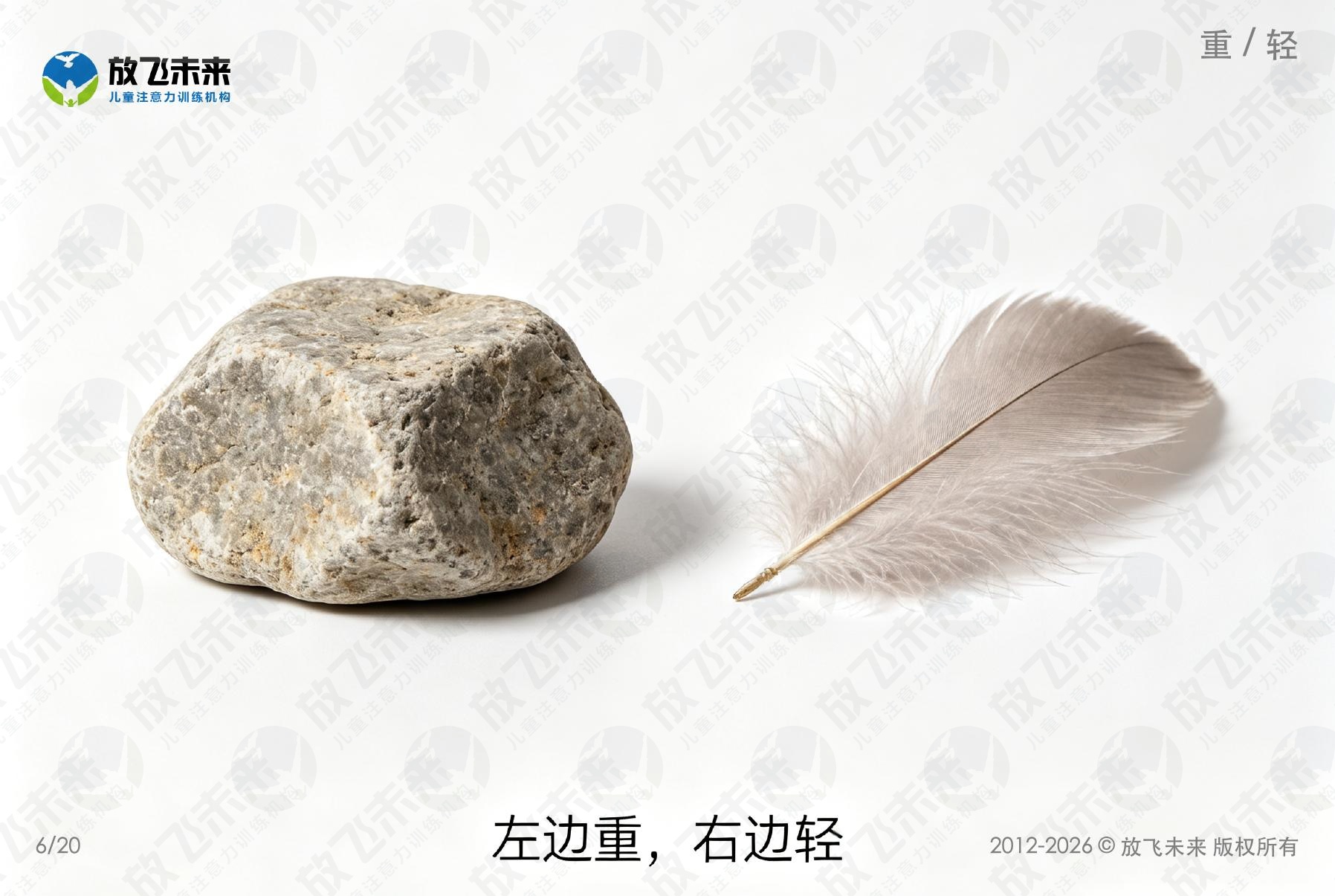对比卡 — 儿童认知系列图卡