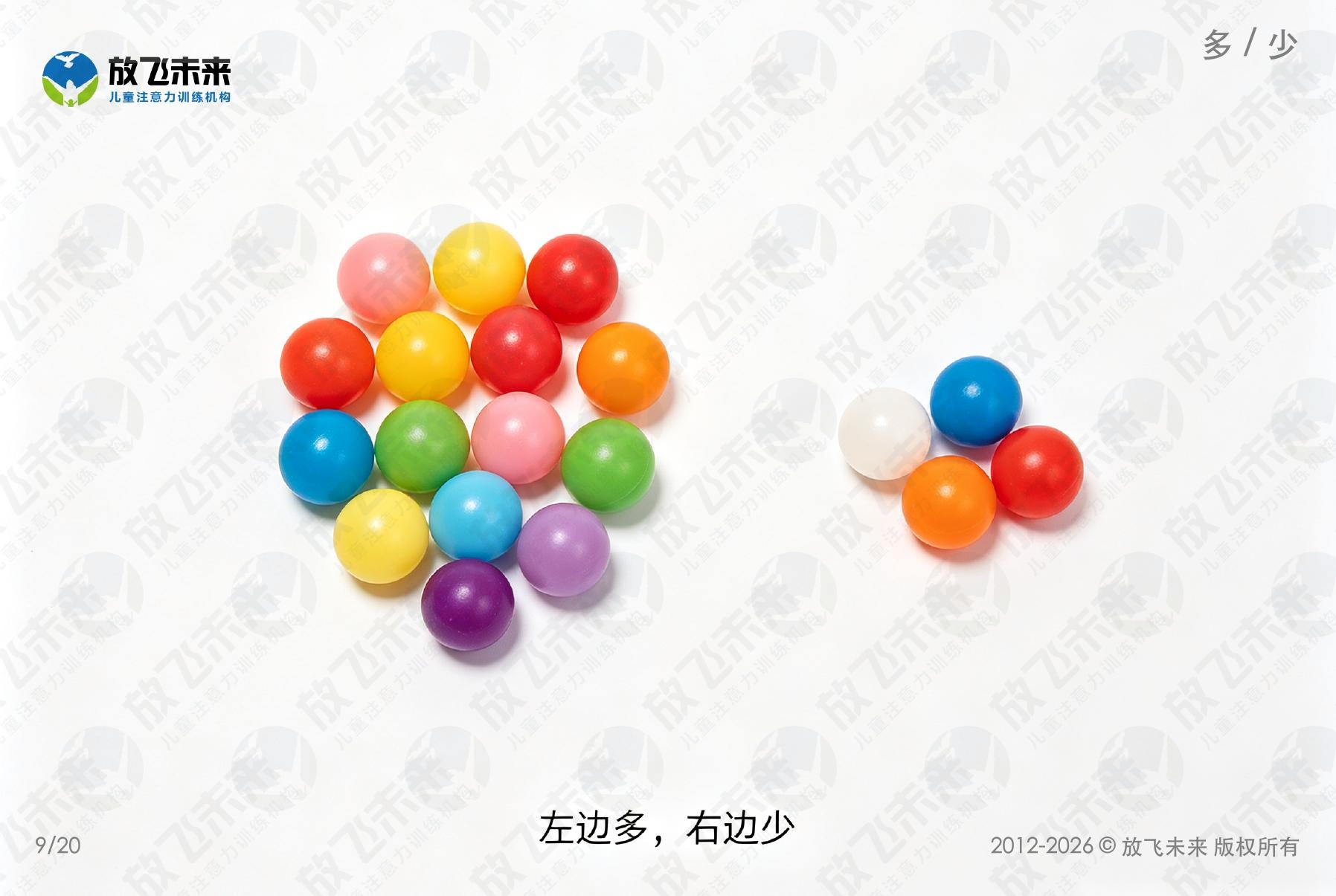 对比卡 — 儿童认知系列图卡