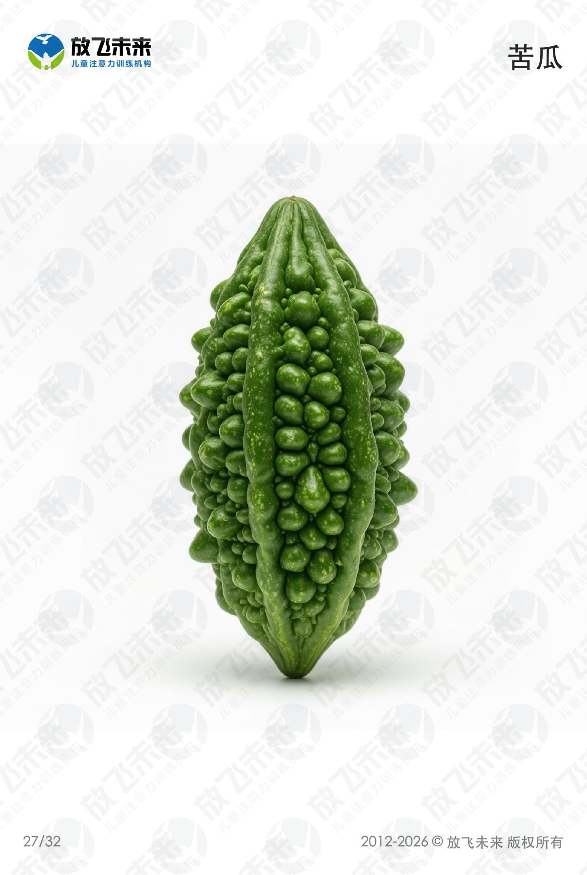 蔬菜卡 · 儿童认知系列图卡