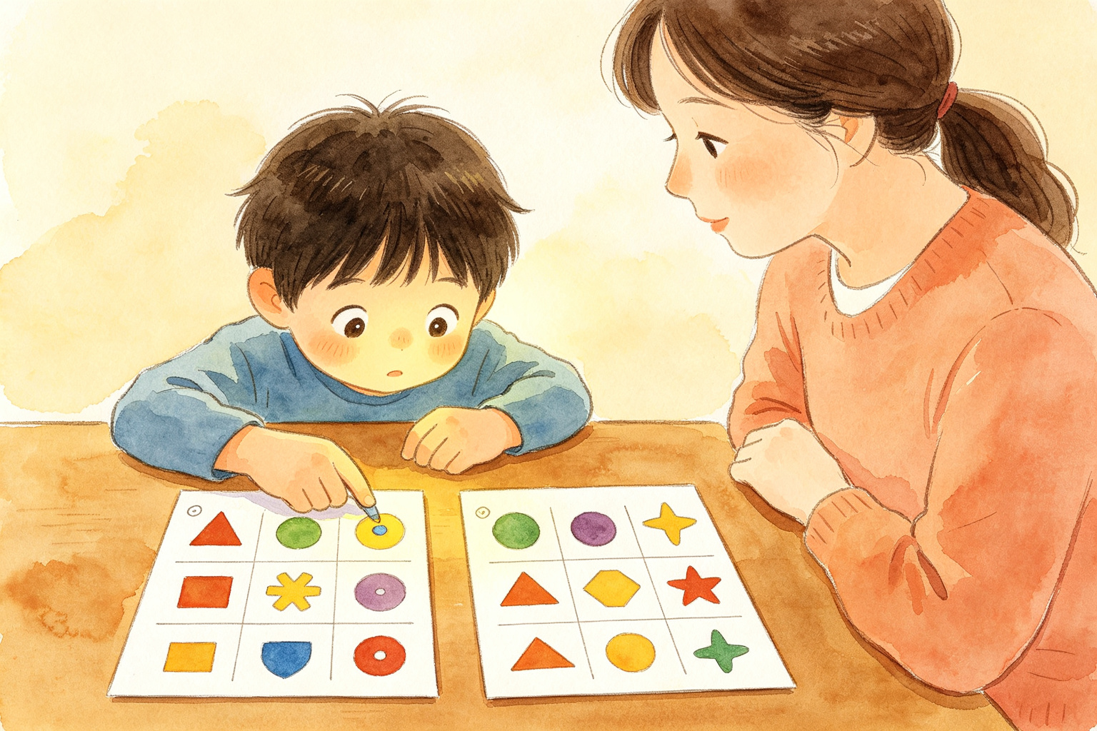 b和d永远分不清、6和9总写反:不是粗心,是视觉分辨能力没跟上