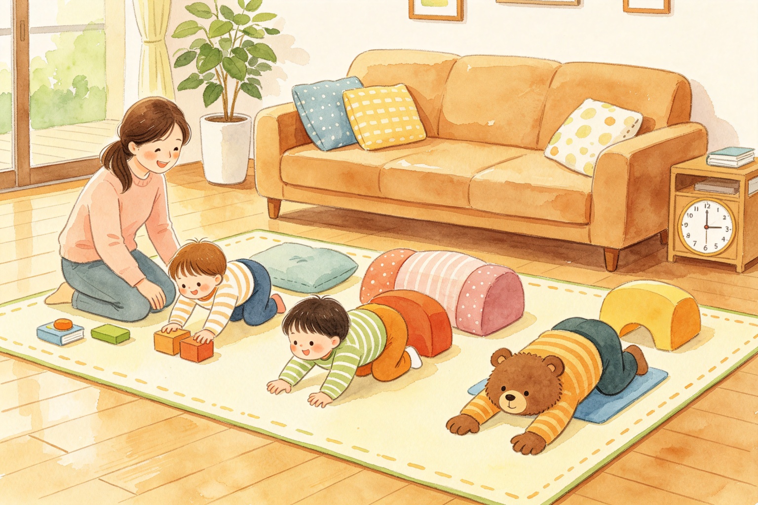 孩子没爬够就会走，当时全家夸他聪明，上小学后我才发现那笔账还挂着