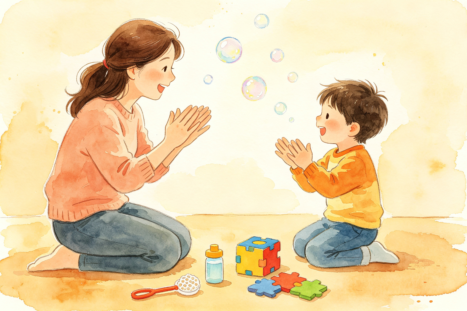 水果卡认了一整盒，你让他”去拿个水果”他却站着不动：孩子脑子里的词，不是一张一张存的，是一层一层长的